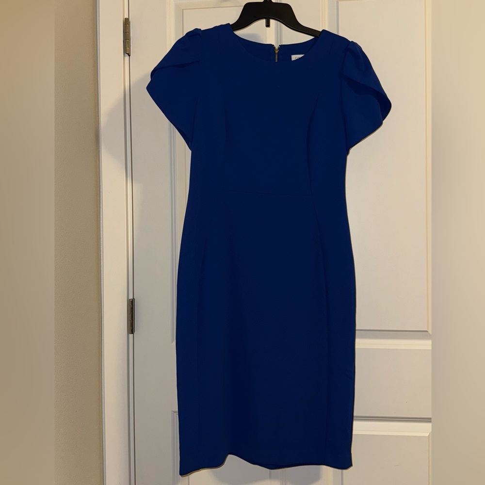 Calvin Klein Royal Blue Dress